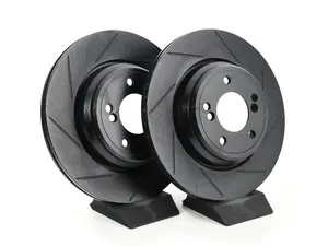Rear V5 Slotted Brake Rotors - Set (328x20)