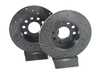 ES#4668401 - 1K0615601AJ-XS - Rear V5 Drilled & Slotted Brake Rotors - Set (260x12) - Precision manufactured for consistent stopping power during high performance driving. Featuring a matte black zinc coating for corrosion protection. - ECS - Audi Volkswagen
