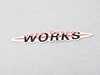 ES#35205 - 13717558251 - JCW Emblem / Badge For Airbox - Located on the JCW airbox lid - Genuine MINI - MINI