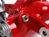 ES#316370 - 1K0615423P -  Rear Brake Caliper - Left - Does not include hardware, painted in red - Genuine Volkswagen Audi - Volkswagen