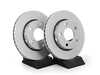ES#4668256 - 8D0615601D-P - Rear V5 Plain Brake Rotors - Set (256x22) - Precision manufactured and featuring a GeoSpec corrosion-resistant coating - ECS - Audi