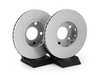 ES#4668256 - 8D0615601D-P - Rear V5 Plain Brake Rotors - Set (256x22) - Precision manufactured and featuring a GeoSpec corrosion-resistant coating - ECS - Audi