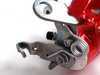 ES#316370 - 1K0615423P -  Rear Brake Caliper - Left - Does not include hardware, painted in red - Genuine Volkswagen Audi - Volkswagen
