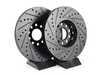 ES#91 - B5A8BBKNPAX/S - Front Big Brake Kit - stage 1 - ECS V5 Cross Drilled & Slotted Rotors (312x25) - Upgrade your stopping power with larger diameter rotors - Assembled By ECS - Audi Volkswagen