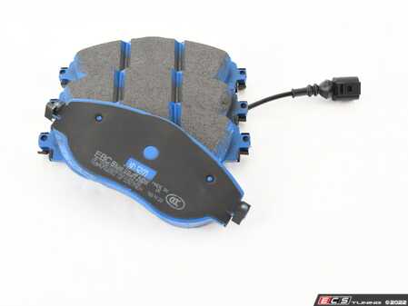 ES#4213575 - DP52127NDX - Front Bluestuff Performance Brake Pad Set - Intermediate grade trackday pads for aggressive street driving and track use. - EBC - Audi Volkswagen