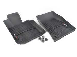 ES#4036285 - 4415301 - G20 Front FloorLiners - Black - Digitally Measured Floor Liners For Maximum Interior Protection In All Weather Conditions! - WeatherTech - BMW