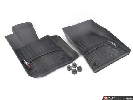 ES#4036285 - 4415301 - G20 Front FloorLiners - Black - Digitally Measured Floor Liners For Maximum Interior Protection In All Weather Conditions! - WeatherTech - BMW