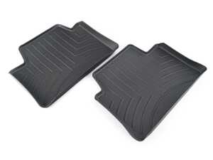 ES#4036286 - 4415302 - G20 Rear FloorLiners - Black - Digitally Measured Floor Liners For Maximum Interior Protection In All Weather Conditions! - WeatherTech - BMW