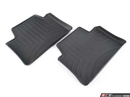 ES#4036286 - 4415302 - G20 Rear FloorLiners - Black - Digitally Measured Floor Liners For Maximum Interior Protection In All Weather Conditions! - WeatherTech - BMW