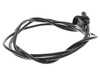 ES#4684826 - 9065400117 - Rear ABS Wheel Speed Sensor - Left - Rear Axle, Left Side - Vemo - Mercedes Benz
