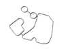 ES#2223651 - 95810717600 - GASKET MOUNTING PLAT - Genuine Porsche - 