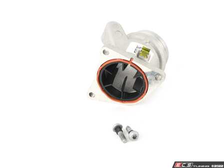 ES#4040650 - 0P2129606Q - Intake Connecting Pipe - Left - Maintain optimal air delivery to the turbochargers - Genuine Volkswagen Audi - Audi