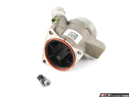 ES#4040651 - 0P2129609Q - Intake Connecting Pipe - Left - Maintain optimal air delivery to the turbochargers - Genuine Volkswagen Audi - Audi