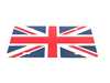 ES#4488392 - 82120309265 - Marque Plate - Union Jack - Priced Each - For the front license plate location - Bremmen Parts - MINI