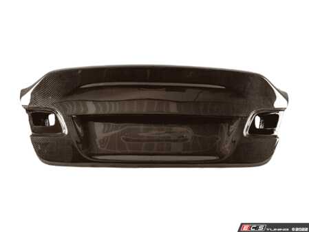 ES#4685332 - E92ERICCSONTRKCF - V2 Carbon Fiber Trunk - E92 Coupe - Give your E92 sharper style and lighter performance with Suvneers V2 carbon trunk. - Suvneer - BMW