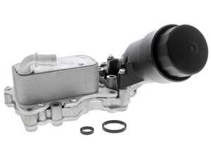 ES#4684798 - 6511800610 - Engine Oil Filter Housing - Includes Oil Cooler & New Housing Seals - Vemo - Mercedes Benz