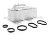 ES#4684799 - 6511800665 - Engine Oil Cooler  - Includes all seals for reassembly to oil filter housing and engine - Vemo - Mercedes Benz