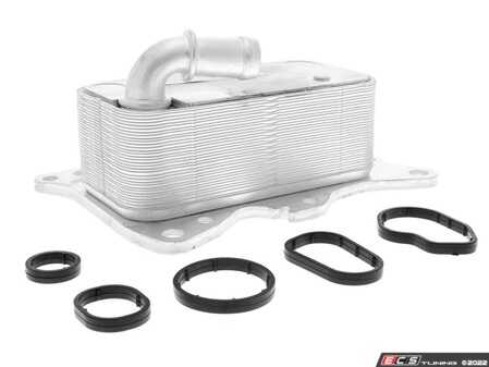 ES#4684799 - 6511800665 - Engine Oil Cooler  - Includes all seals for reassembly to oil filter housing and engine - Vemo - Mercedes Benz