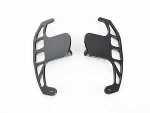 ES#4615847 - VWR494101 - S-Tronic Paddle Shifters - Midnight Black Finish - Upgrade your B9 Audi's plastic paddles with gorgeous, full-replacement billet S-Tronic blade shifters! - Racingline - Audi