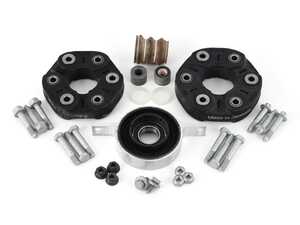 ES#3234539 - 26117573276KT2 - Driveshaft Overhaul Kit - With Giubo and CSB - Includes flex disc (giubo) center support bearing (csb) and required hardware for installation - Assembled By ECS - BMW