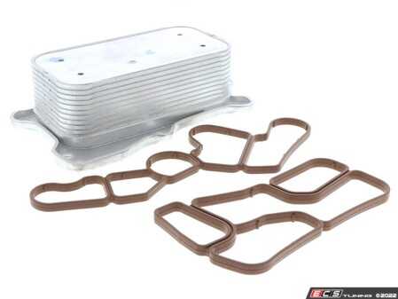 ES#4684725 - 2721800510 - M272 / M273 Engine Oil Cooler - Includes New Seals - Vemo - Mercedes Benz
