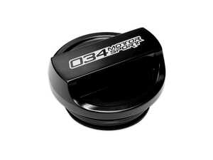 ES#4685421 - 034-110-Z016 - 034Motorsport Billet Oil Cap - Machined from 6061-T6 aluminum and anodized bright black for lifelong great looks! - 034Motorsport - Audi