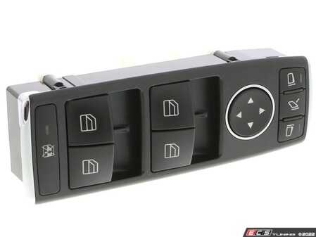 ES#4684663 - 2128208310 - Window Switch Controller  - Driver Side Left - With Power Folding Mirrors - Vemo - Mercedes Benz