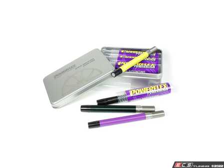 ES#4685432 - PF99-510 - PowerAlign Wheel Mounting Guide Pin Kit - High-strength CNC-machined 303 stainless steel wheel hangers to keep your wheels in place during installation - Powerflex - Audi BMW Volkswagen Mercedes Benz MINI Porsche