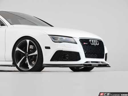 ES#4733480 - 049201la01KT - Audi C7 RS7 Carbon Front Lip Spoiler - In-house engineered to upgrade your exterior styling - ECS - Audi