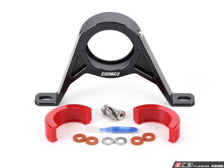 ES#4616351 - 012575la03KT - B8 A4/S4/A5/S5/RS5 DSG / Automatic - Driveshaft Center Support - As our beloved B8's age the stock center support bearing starts to wear out causing drivetrain clunk. This upgraded unit keeps the driveshaft firmly in place at all times and its polyurethane construction ensures it will outlast the squishy rubber bushing - ECS - Audi