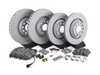 ES#4138703 - 1K0615601AKT21 - Front And Rear Brake Service Kit (340x30/310x22) - Z Coated Zimmermann Rotors and ECS DD23 Daily Driver ceramic pads - Only the essentials to perform a brake service - Assembled By ECS - Volkswagen