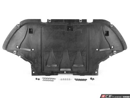 ES#3677564 - 8e0863821atKT - Front Belly Pan & Hardware Installation Kit  - Includes a new belly pan with installation hardware - Genuine Volkswagen Audi - Audi