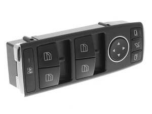 ES#4684635 - 20490539059107 - Window Switch - Left - Driver Side Window Controller - With power folding mirrors - Vemo - Mercedes Benz