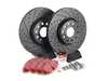 ES#3536705 - 025997ECS0220KT - Front Brake service kit (312x25) - Featuring ECS V5 drilled and slotted rotors and ECS EP24 "Enthusiast Performance" brake pads. - Assembled By ECS - Volkswagen