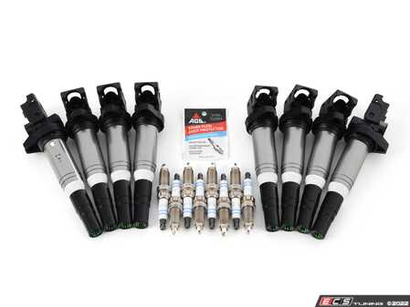 ES#4660663 - D650-0002KT8 - Ignition Service Kit  - Everything you need for your ignition service upgrade - featuring black Dinan ignition coils - Dinan - BMW