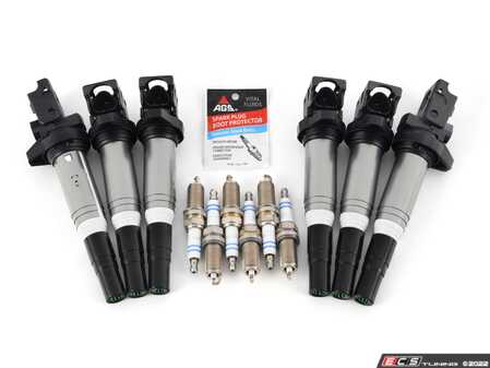 ES#4660662 - D650-0002KT7 - Performance Ignition Service Kit - Everything you need for your ignition service upgrade - featuring black Dinan ignition coils - Dinan - BMW