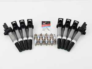 ES#4660661 - D650-0002KT6 - Performance Ignition Service Kit - Everything you need for your ignition service upgrade - featuring black Dinan ignition coils - Dinan - BMW