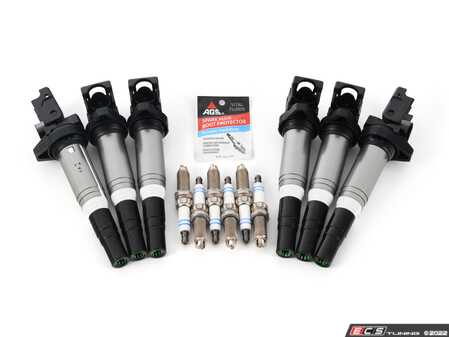 ES#4660660 - D650-0002KT5 - Performance Ignition Service Kit - Everything you need for your ignition service upgrade - featuring black Dinan ignition coils - Dinan - BMW
