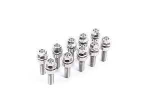 ES#4685517 - LS17.68MM - Rennline 68MM Titanium Lug Bolts - Set Of 10 - M14 x 1.5 x 68mm - Rennline - Porsche