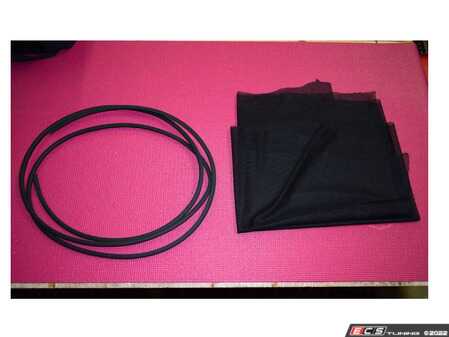 ES#4685526 - MeshReplacementK - Mesh Replacement Kit - Universal mesh used for some factory OEM wind deflectors and all Love The Drive units. - Love the Drive - MINI