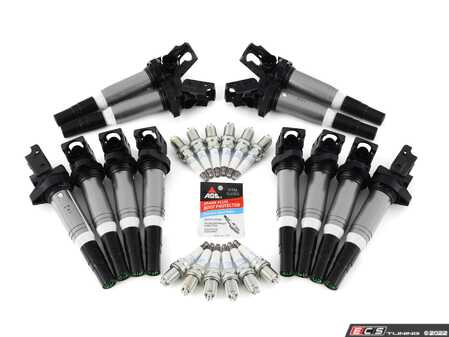 ES#4660659 - D650-0002KT4 - Performance Ignition Service Kit - Everything you need for your ignition service upgrade - featuring black Dinan ignition coils - Dinan - BMW