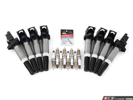 ES#4660658 - D650-0002KT3 - Ignition Service Kit  - Everything you need for your ignition service upgrade - featuring black Dinan ignition coils - Dinan - BMW