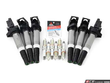ES#4660657 - D650-0002KT2 - Ignition Service Kit - Everything you need for your ignition service upgrade - featuring black Dinan ignition coils - Dinan - BMW