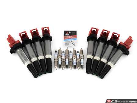 ES#4660654 - D650-0003KT8 - Ignition Service Kit  - Everything you need for your ignition service upgrade - featuring red Dinan ignition coils - Dinan - BMW