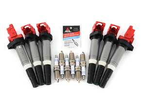 ES#4660648 - D650-0003KT7 - Performance Ignition Service Kit - Everything you need to service your ignition system. Featuring red Dinan ignition coils. - Dinan - BMW