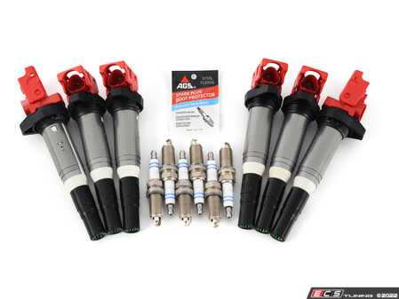 ES#4660648 - D650-0003KT7 - Performance Ignition Service Kit - Everything you need to service your ignition system. Featuring red Dinan ignition coils. - Dinan - BMW