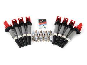 ES#4660647 - D650-0003KT6 - Performance Ignition Service Kit - Everything you need to service your ignition system, featuring red Dinan performance ignition Coils! - Dinan - BMW