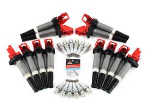 ES#4660645 - D650-0003KT4 - Performance Ignition Service Kit - Everything you need to service your ignition system, featuring red Dinan performance ignition Coils! - Dinan - BMW