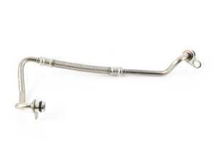 ES#3991764 - 06L145778T - Turbo Oil Line - Feed - Connects the oil filter housing to the top of the turbo - Genuine Volkswagen Audi - Audi