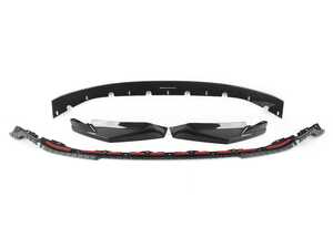 ES#4368906 - 51192475168 - M Performance Carbon Fiber Splitter - Enhance the aerodynamics of you BMW for a sporty driving style - Genuine BMW - BMW